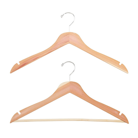 Basic Cedar Shirt Hangers Pack of 4
