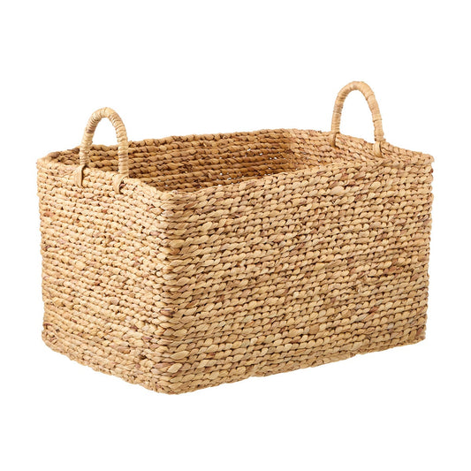 Callan Water Hyacinth Blanket Basket