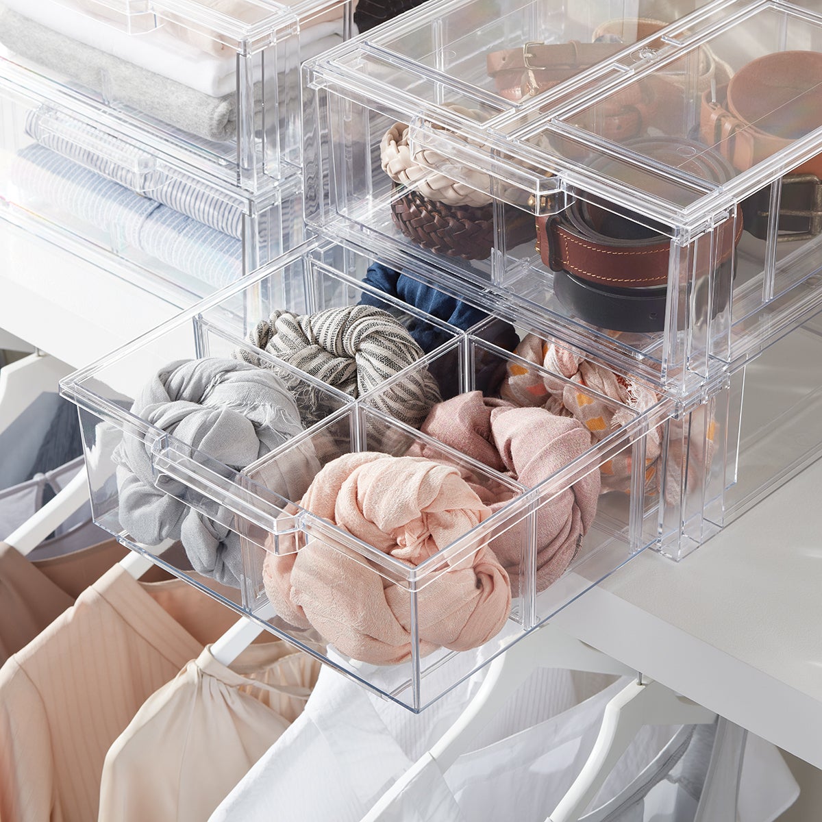 Small Drawer Dividers Clear — alt view