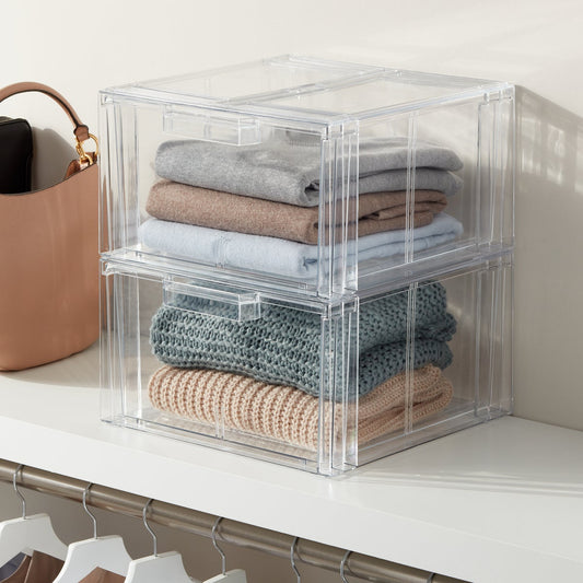 Stackable Sweater Drawer Organizer — alt view