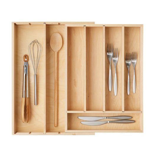 Expandable Flatware Utensil Tray