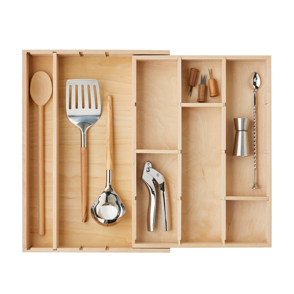 Expandable Utensil Tool Tray