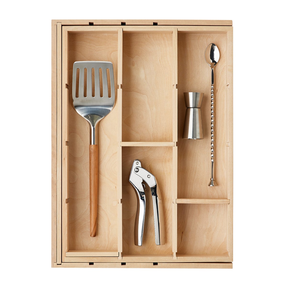 Expandable Utensil Tool Tray — alt view