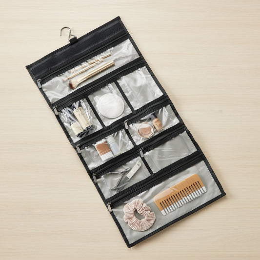 Foldable Hanging Toiletry Organizer