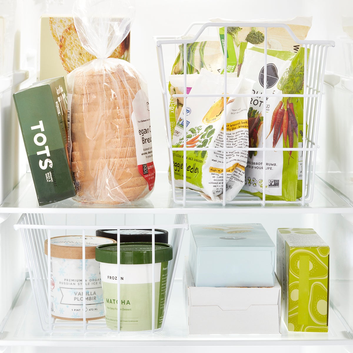 Freezer Storage Baskets — alt view