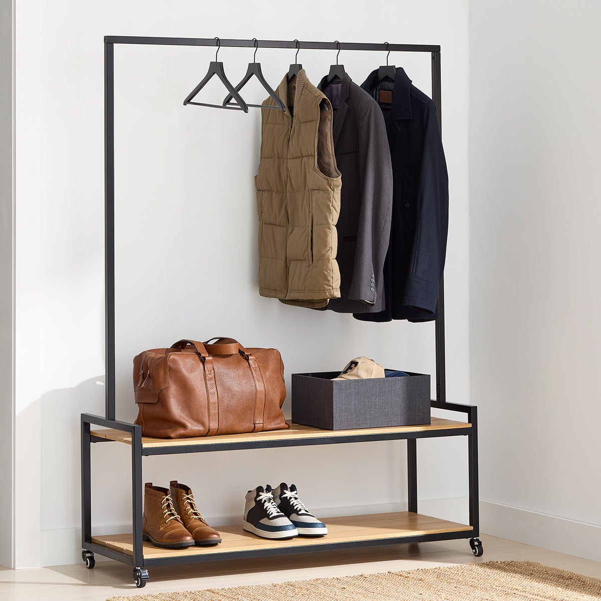 Garment Rack with Wheels