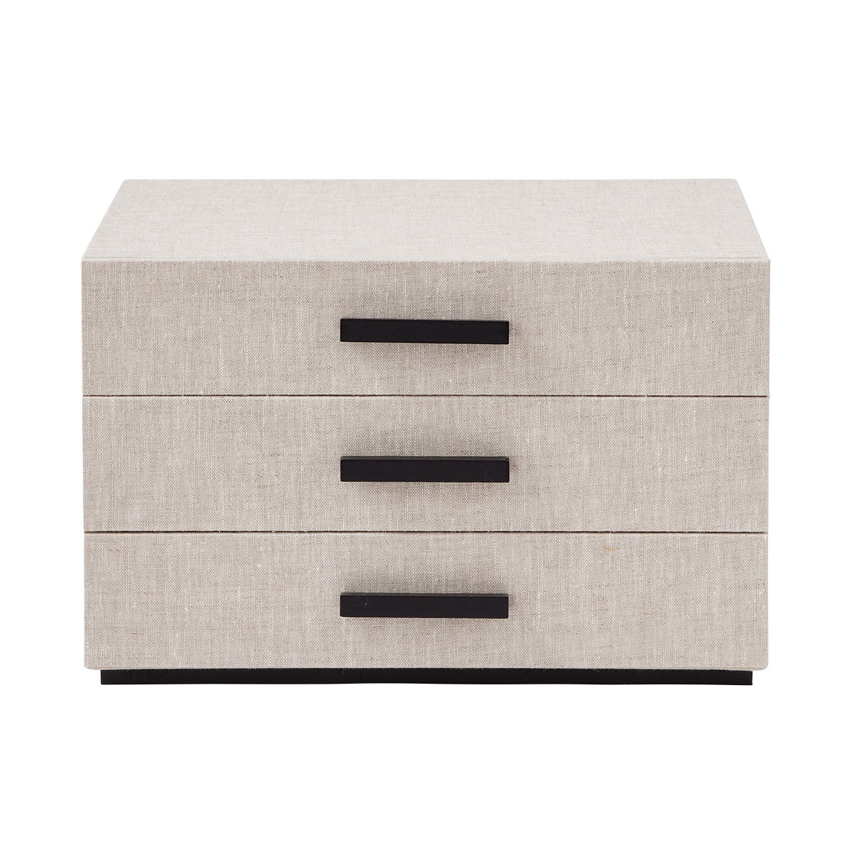 Linen 3 Drawer Paper Drawer Organizer
