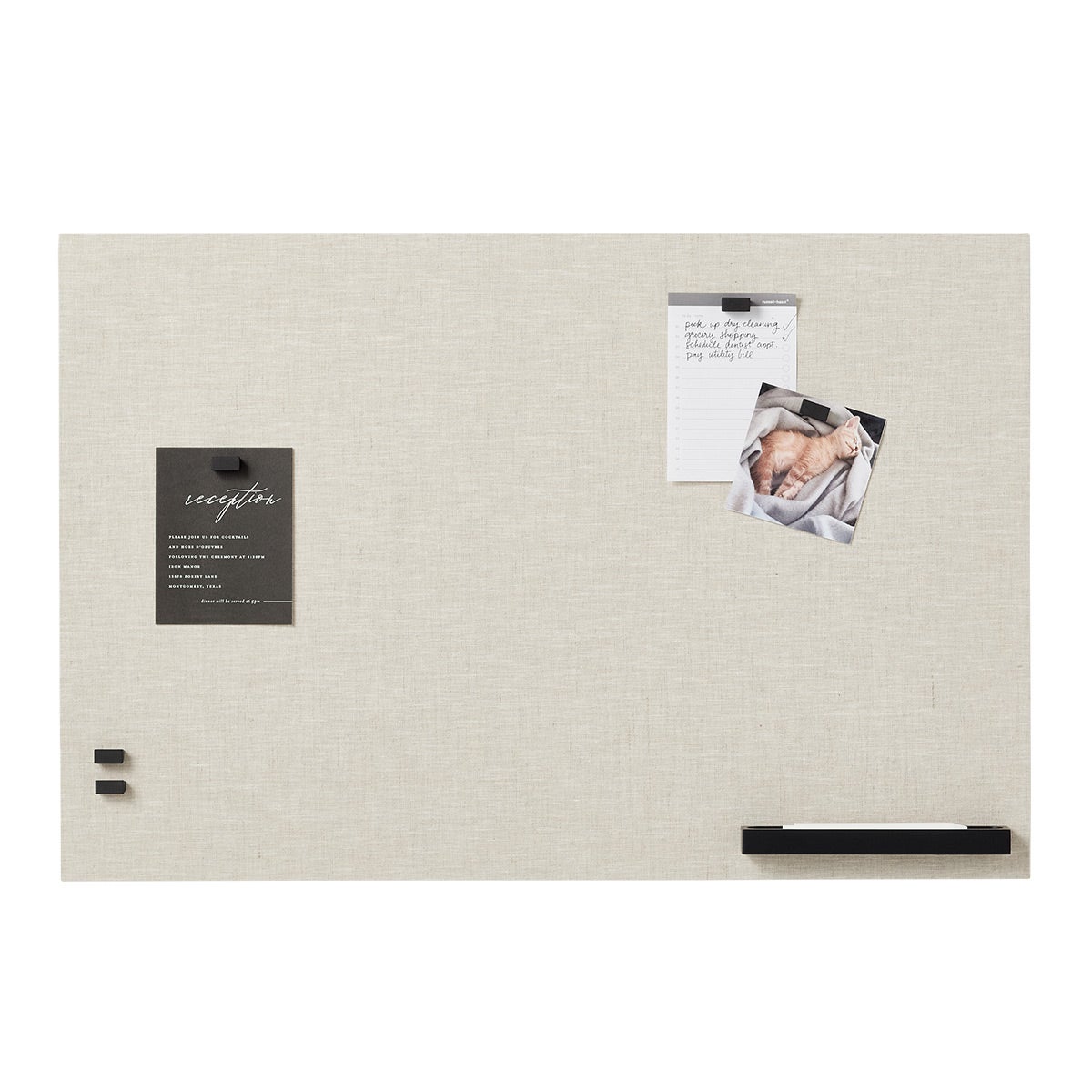 Linen Magnetic Board