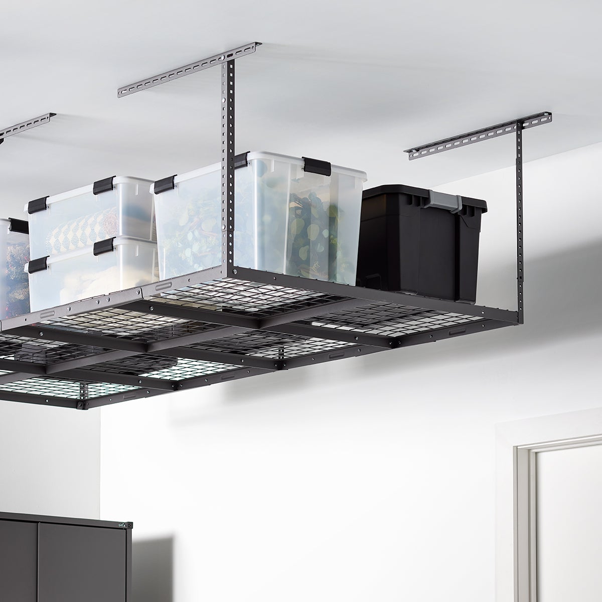 Heavy Duty Ceiling Rack — alt view