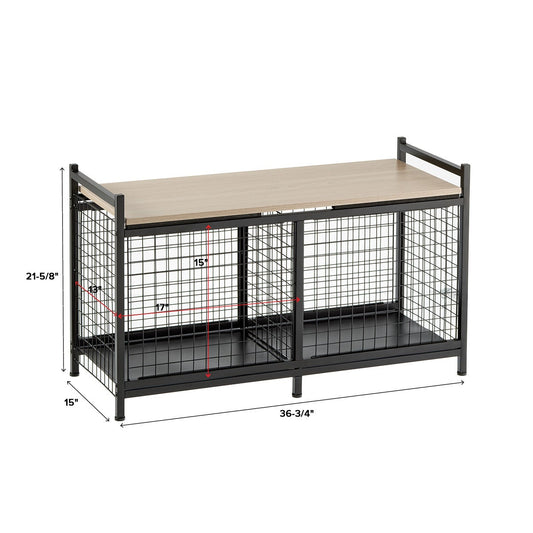 Heavy Duty Storage Bench — alt view