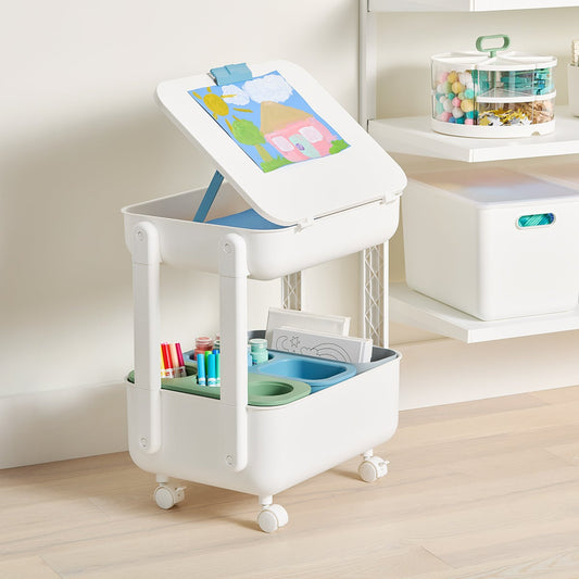 Kids 2 Tier Craft Cart