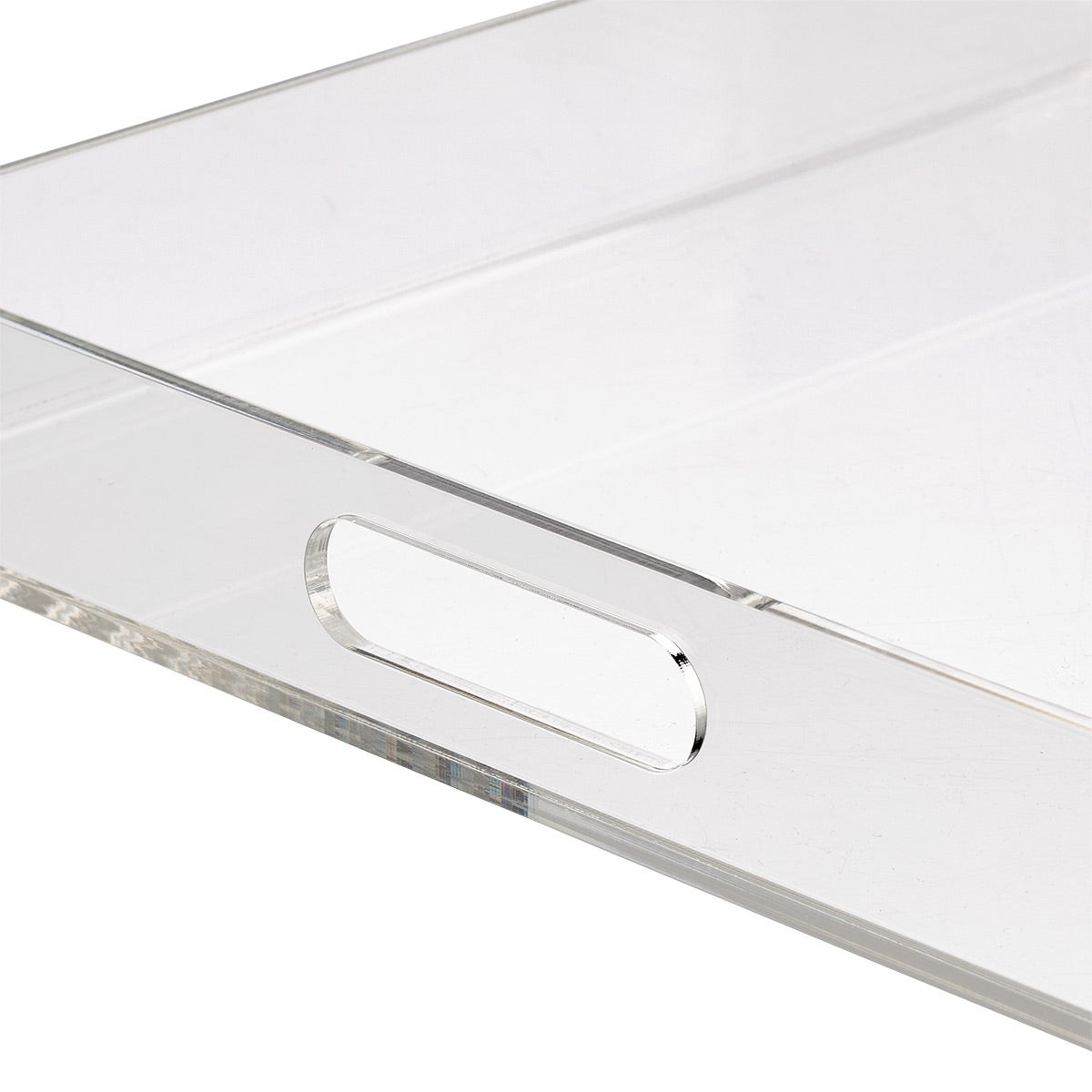Acrylic Rectangular Tray — alt view