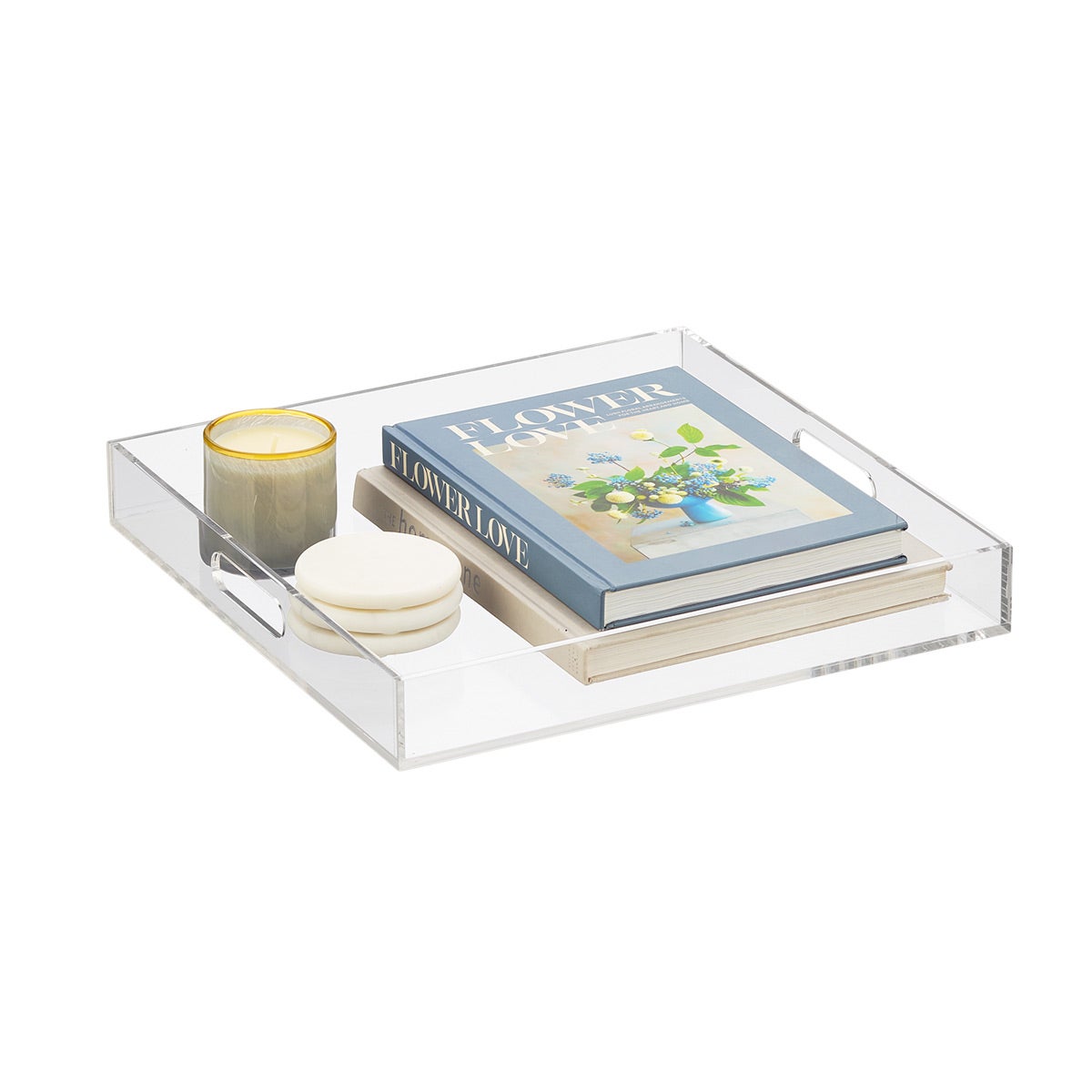 Acrylic Square Tray — alt view