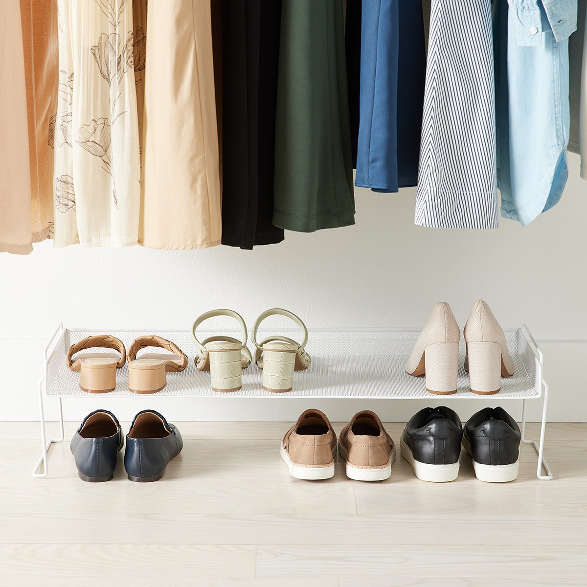 Mesh Stacking Shoe Shelf