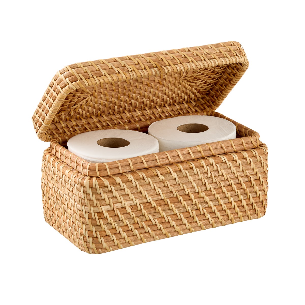 Rattan Box with Lid