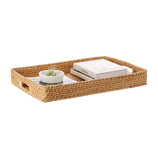 Rattan Rectangle Tray
