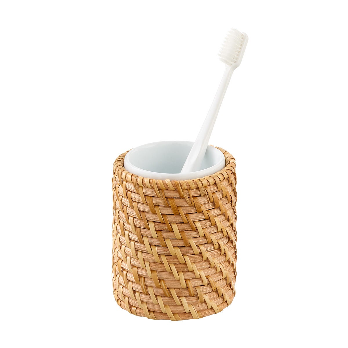 Rattan Toothbrush Holder
