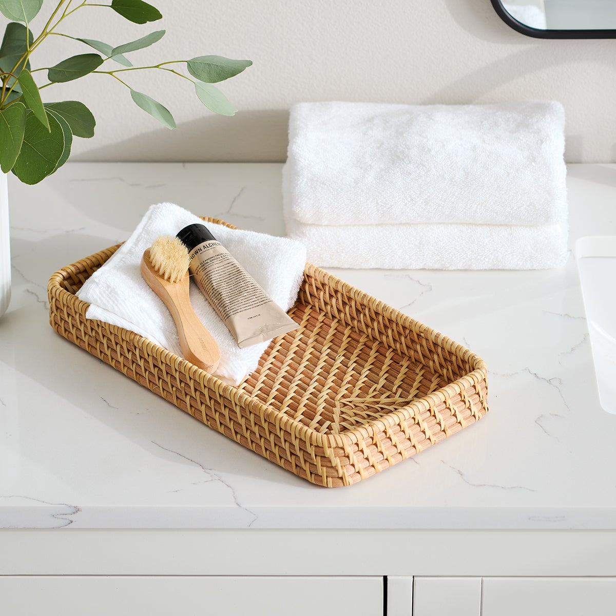 Rattan Tray — alt view