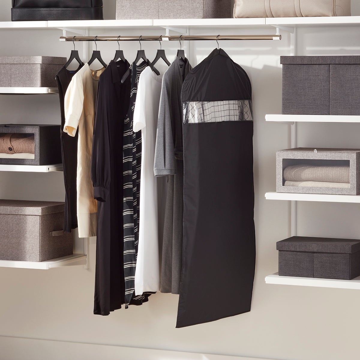 PEVA Hanging Dress Bag — alt view