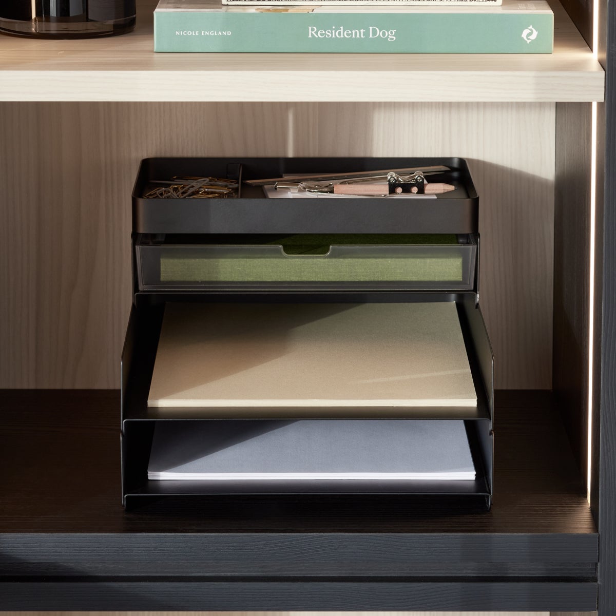 Steel Stackable Drawer Organizer — alt view