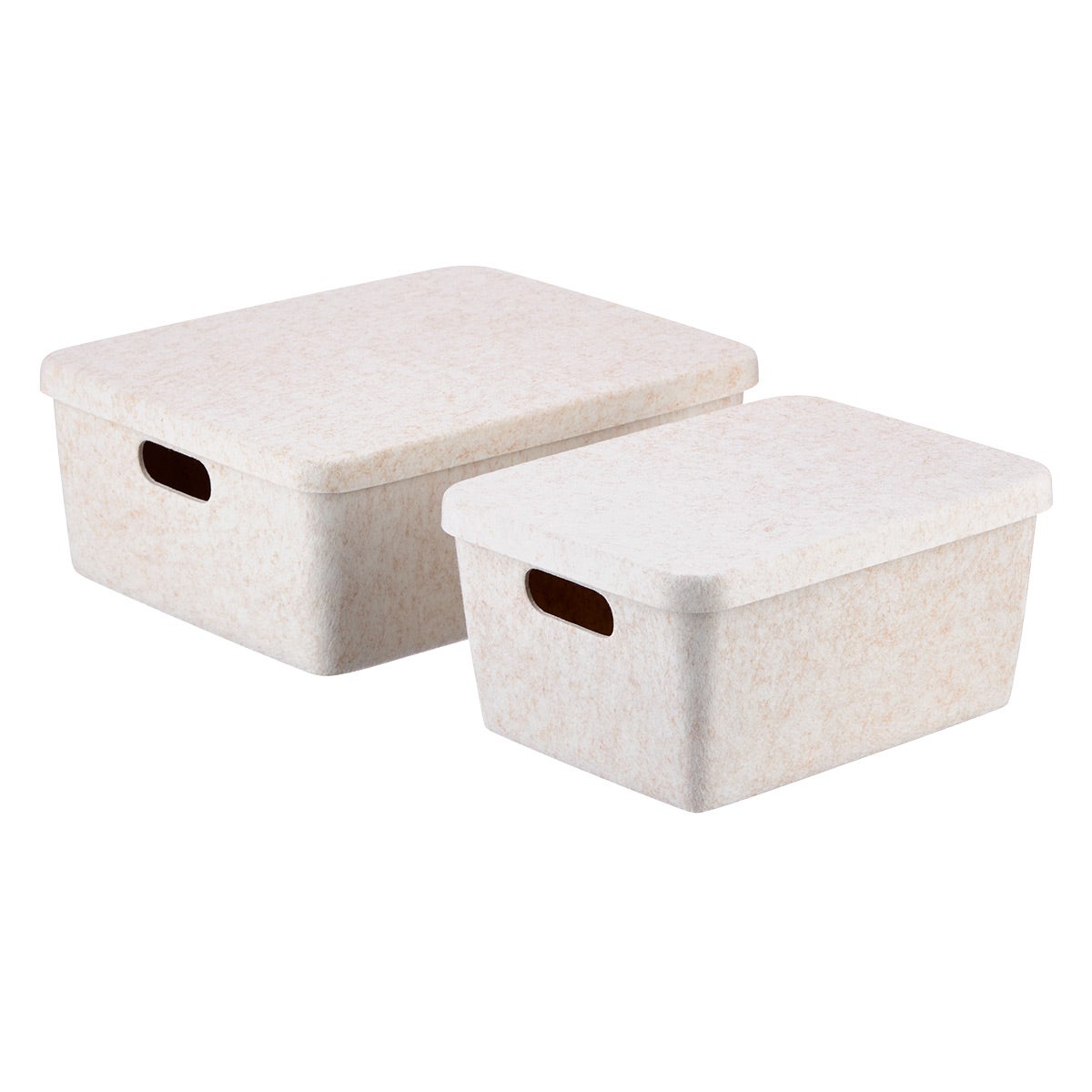 Remy Felt Bin with Lid