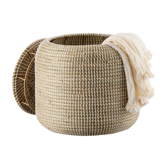 Seagrass Storage Ottoman