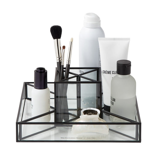 Rotating Countertop Glass Organizer