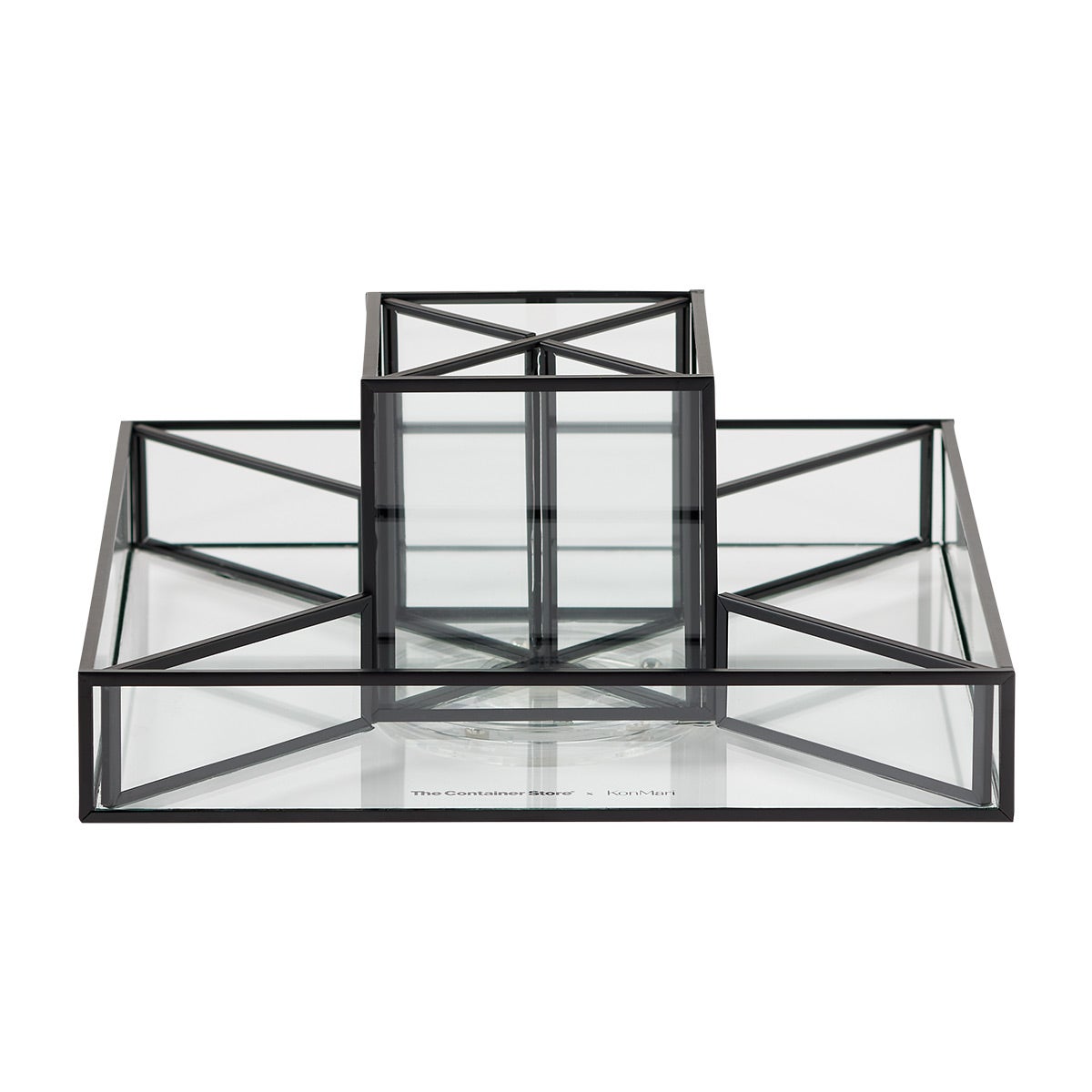 Rotating Countertop Glass Organizer — alt view