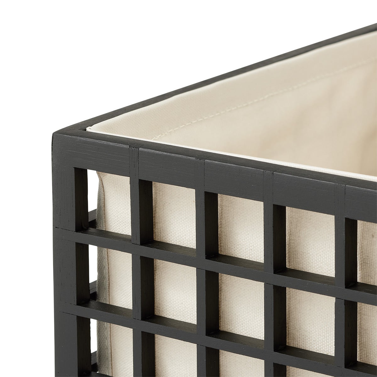 Bamboo Bin with Liner — alt view