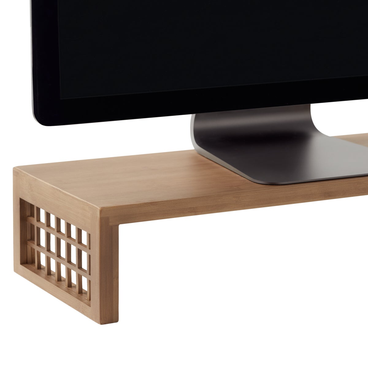 Bamboo Monitor Stand
