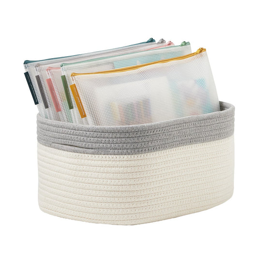 Small Kawaii Cotton Rope Bin — alt view