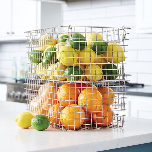 Stacking Wire Basket — alt view