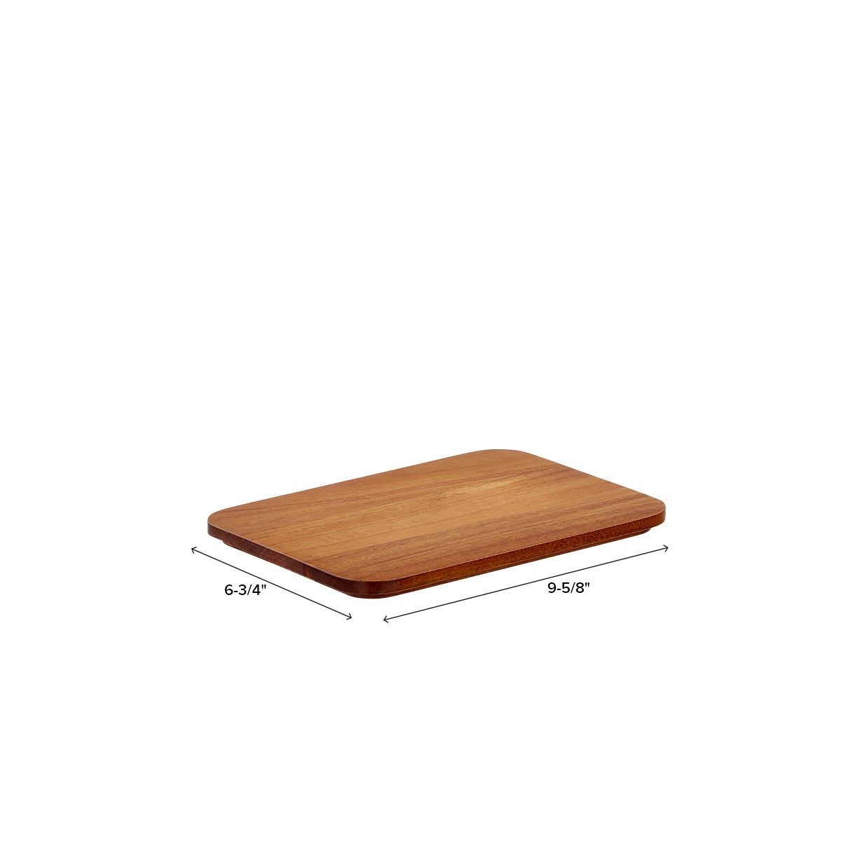 Terra Acacia Wood Lid — alt view