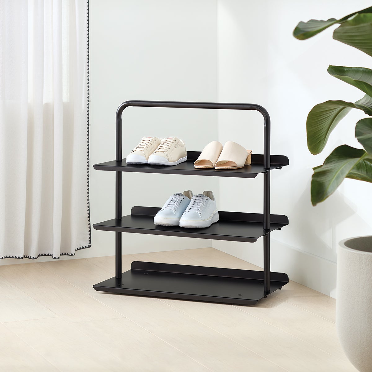 Tiered Metal Rack