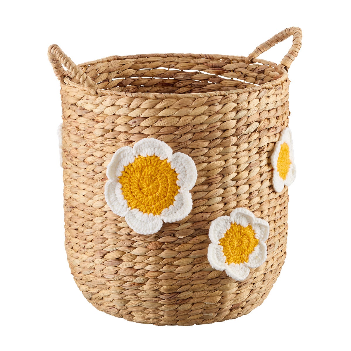 Water Hyacinth Floral Basket — alt view
