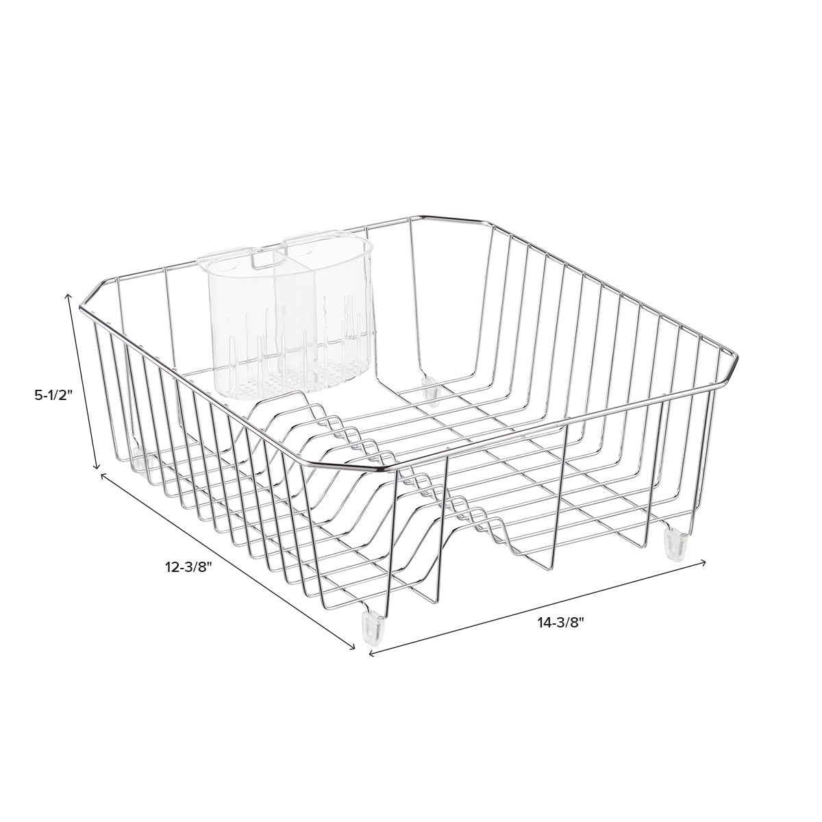 Twin Sink Dish Drainer — alt view