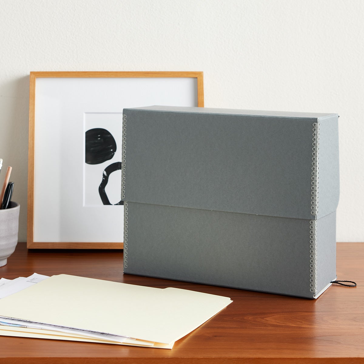 University Products Letter Size Archival File Storage Box Files — alt view