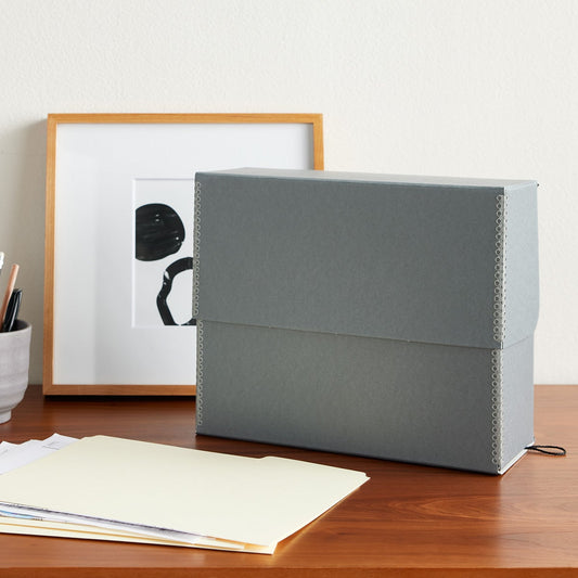 University Products Letter Size Archival File Storage Box Files — alt view