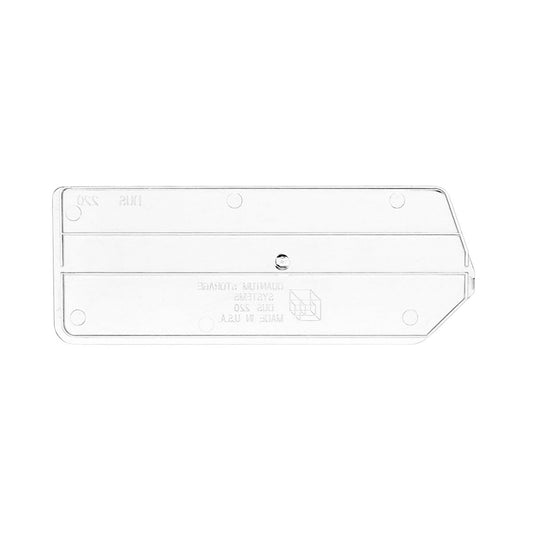 Extra Narrow Medium Stackable Plastic Bin Dividers