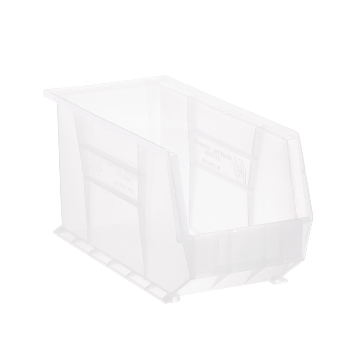 Narrow Large Stackable Plastic Bins
