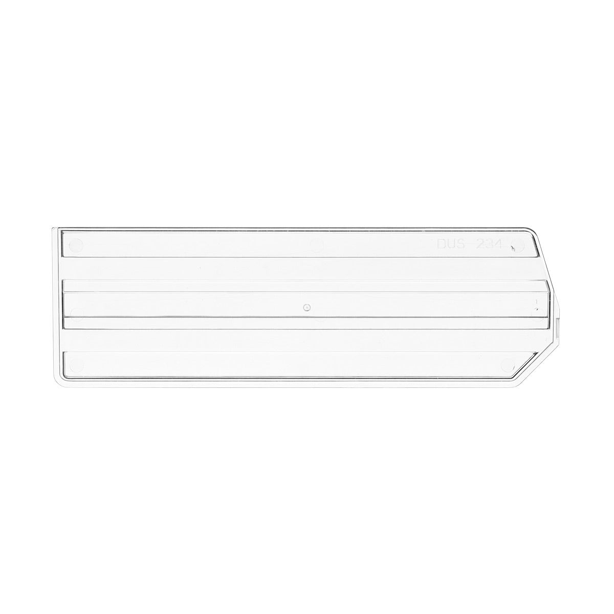 Narrow Stackable Plastic Bin Dividers