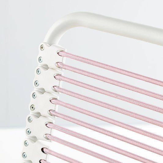 White Bungee Office Chair — alt view