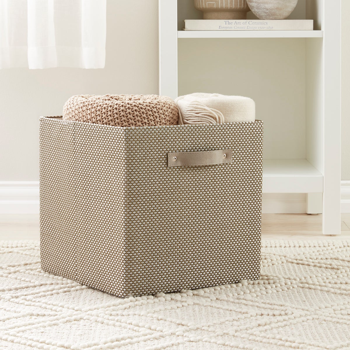 Woven Kiva Storage Cubes — alt view